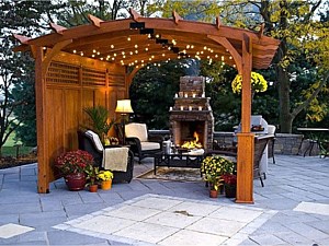 Fireplaces: Fireplaces are a great Accent to your Paver Patio